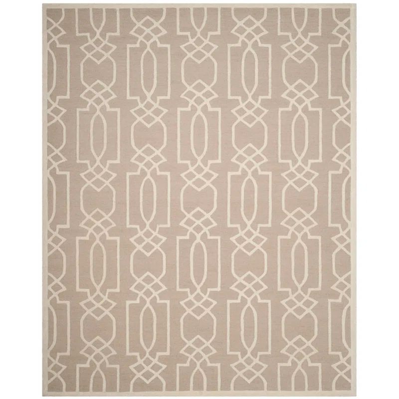 Sands of Time Ivory Wool 8' x 10' Hand-Tufted Area Rug