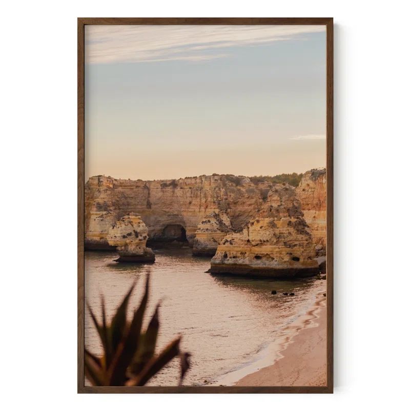Classic Walnut Wood 24x36 Picture Frame with Plexiglass Cover