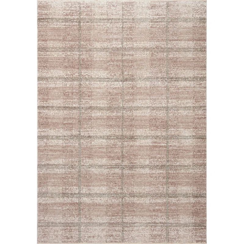 Ember Clay and Mist Flat Woven Wool Area Rug