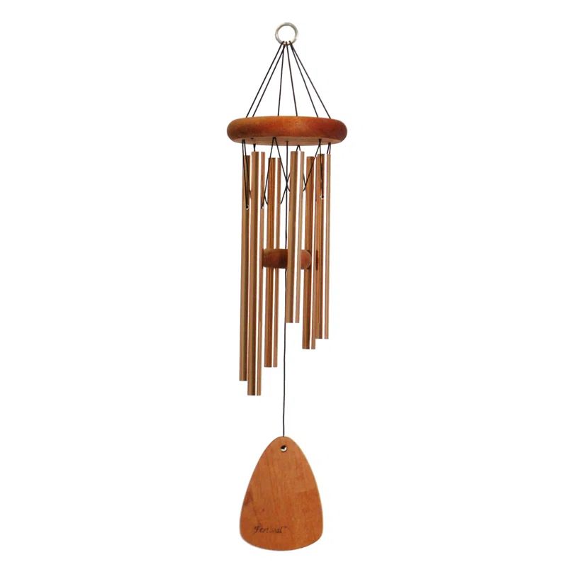 Festival 24" Redwood and Bronze Wind Chime
