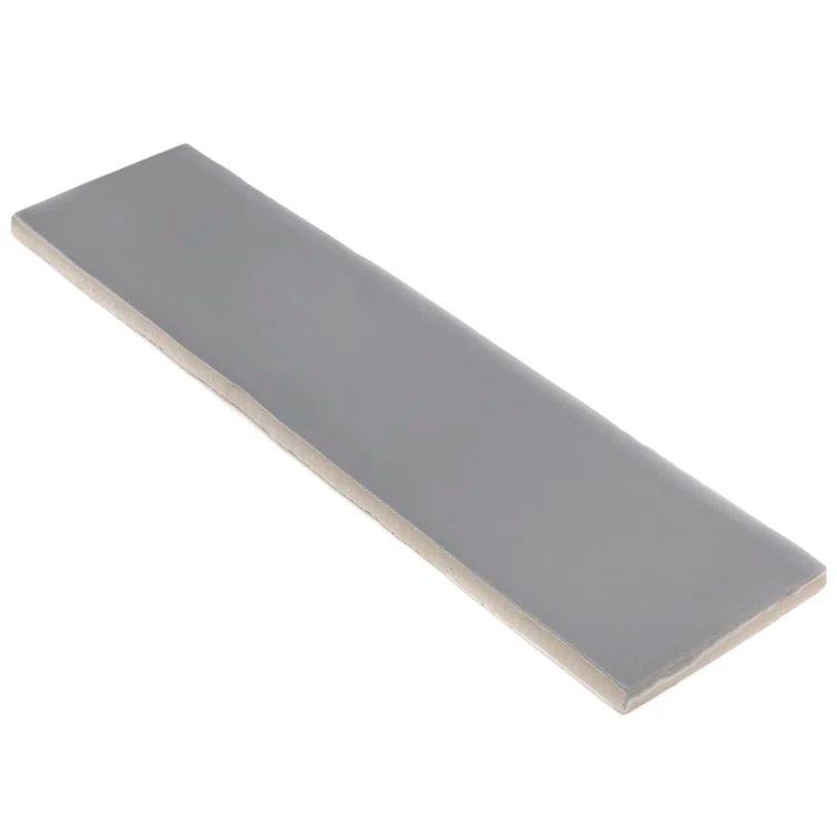 Marsh Matte Gray Ceramic Subway Wall Tile 3" x 12"