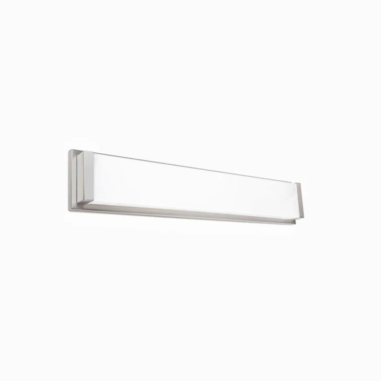 Brushed Nickel 20" Dimmable LED Bath Bar