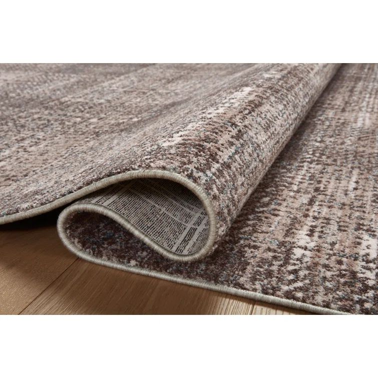 Graphite and Multicolor Geometric Wool Runner Rug