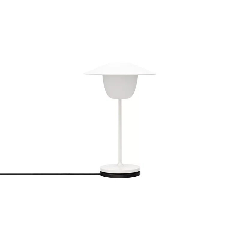 White Adjustable Cordless Outdoor Mini LED Lamp