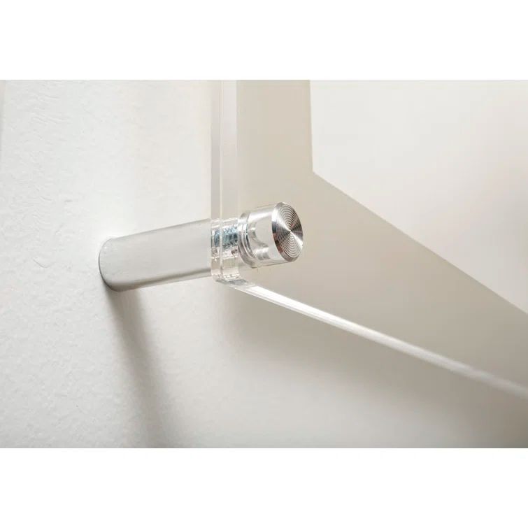 Silver Stainless Steel 1.5" Mounting Hardware for Floating Frames