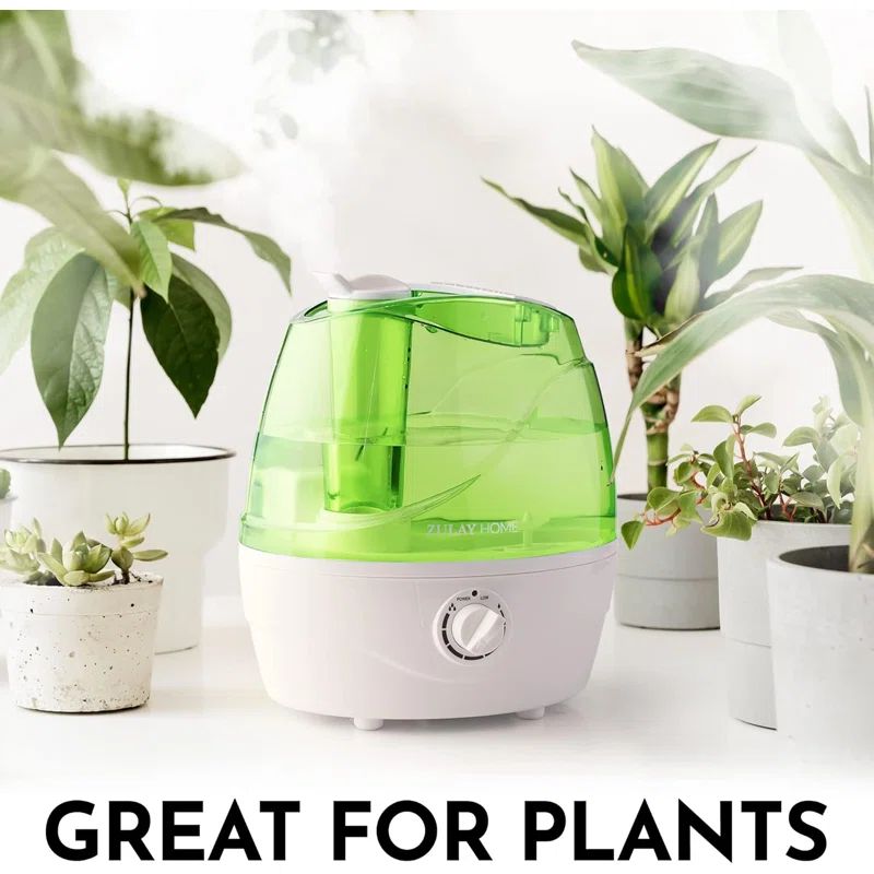 Green Ultrasonic Mist Humidifier with 2.2L Water Tank