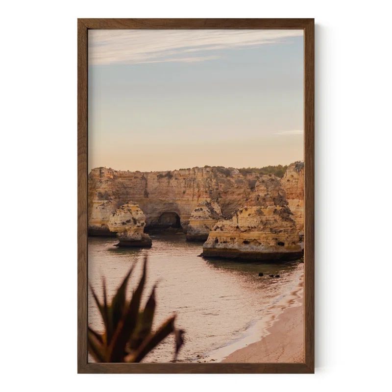 Walnut Wood 11x17 Picture Frame with Plexiglass Cover