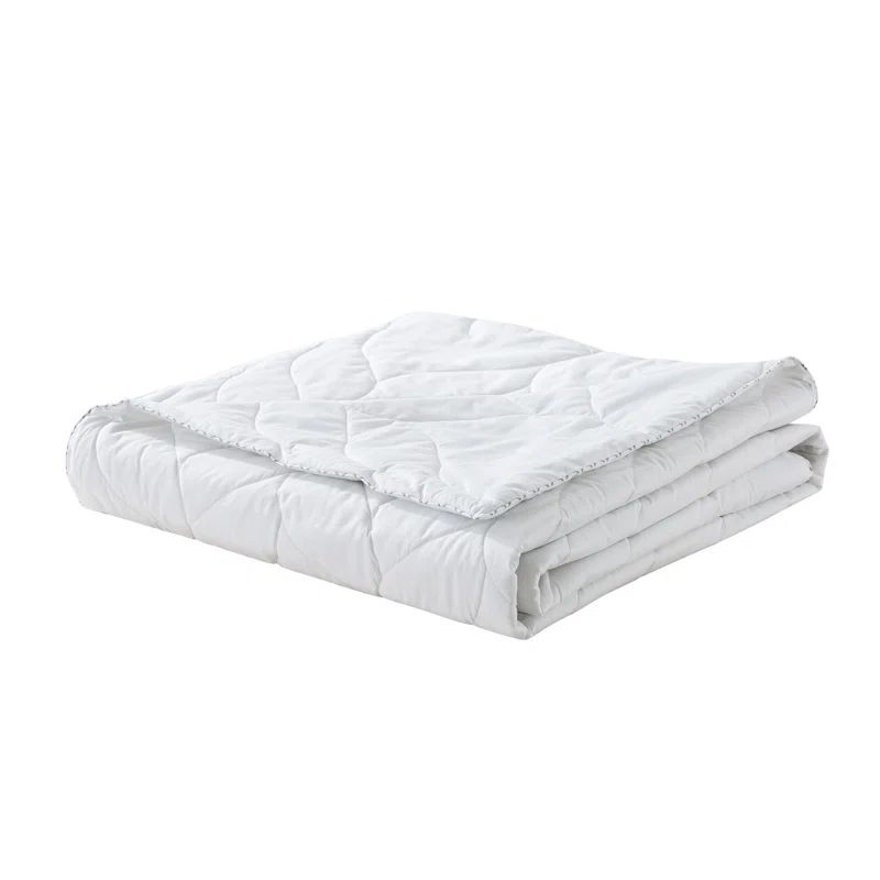 Full White Cotton Feather Fill Blanket