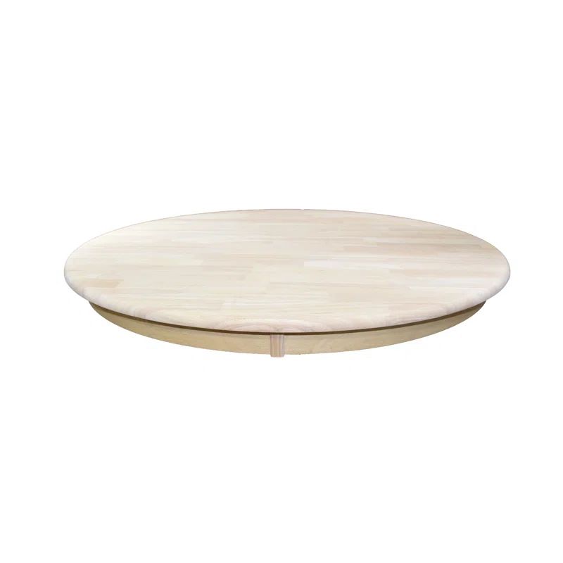 48-Inch Unfinished Solid Hardwood Round Table Top