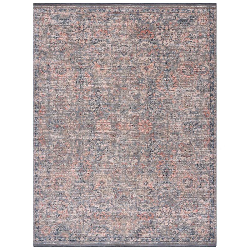 Lauren 4' x 6' Black Hand-knotted Wool Cotton Rug