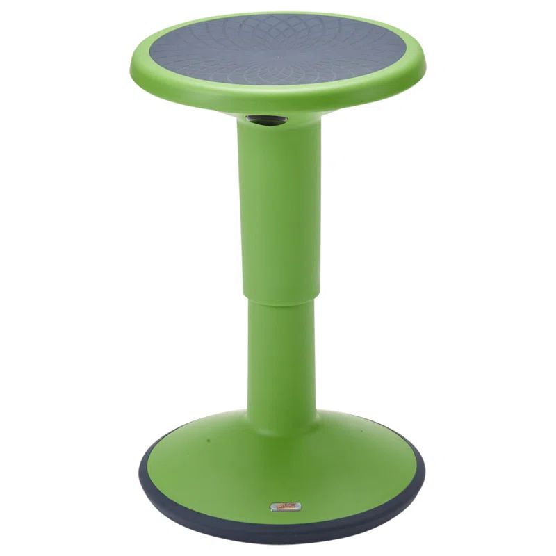 Grassy Green Adjustable Height Wobble Stool for Active Seating