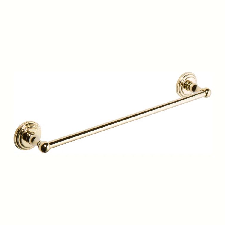Chelsea 24'' Polished Brass Traditional Towel Bar