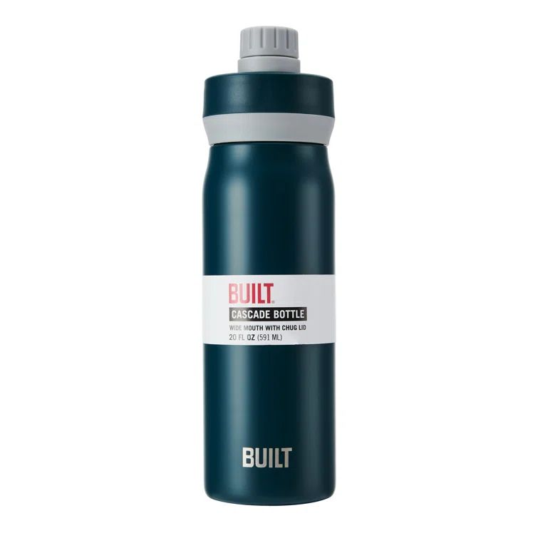 Teal Double Wall Vacuum Insulated Stainless Steel Water Bottle, 20 oz