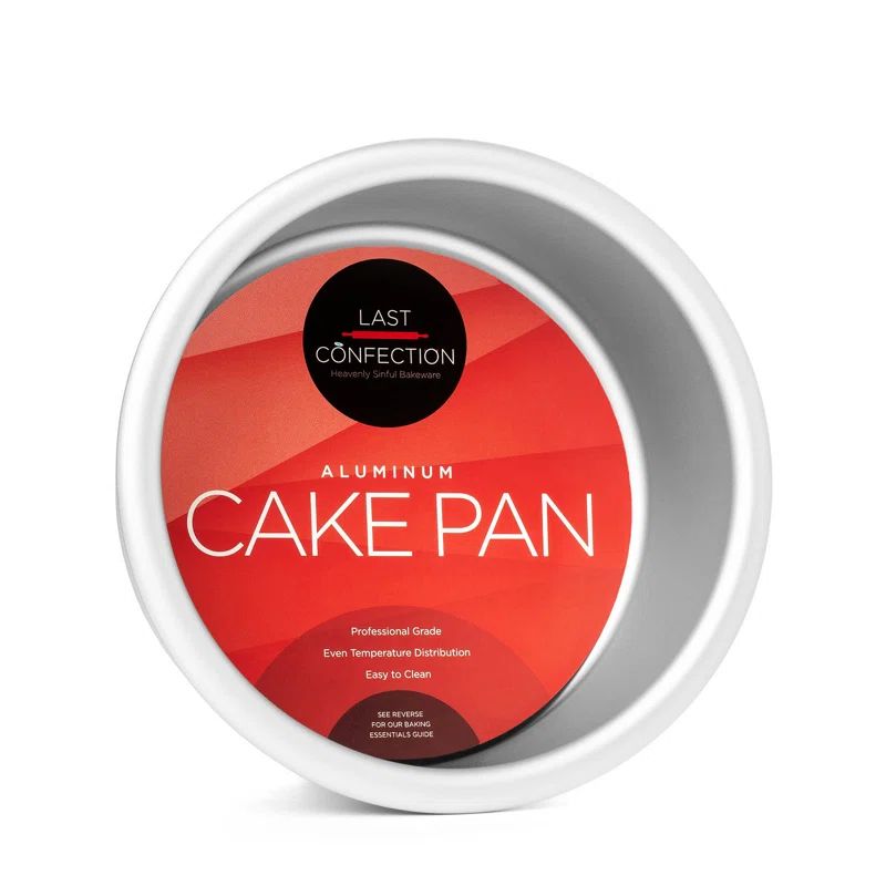Last Confection 4" x 2" Round Aluminum Cake Pan