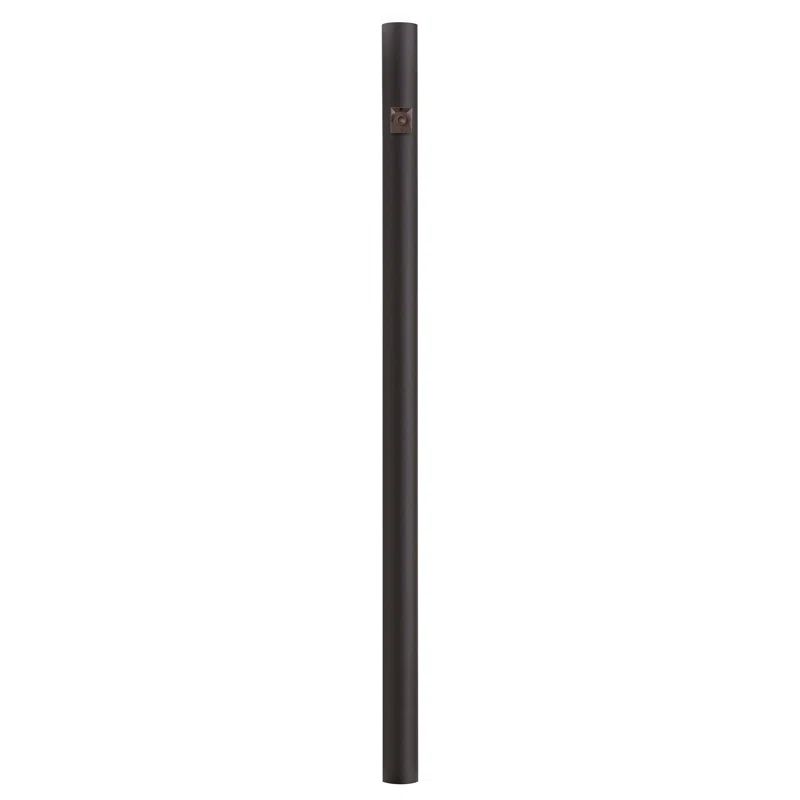 Bronze 8 ft Outdoor Lamp Post with Dusk to Dawn Sensor