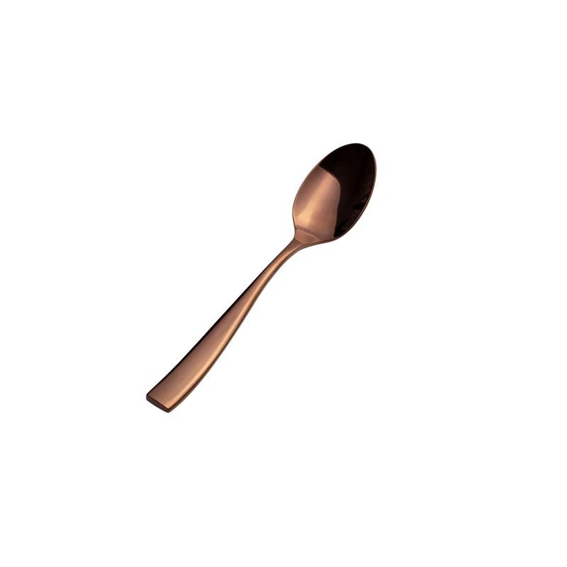 Rose Gold Heavyweight Stainless Steel Soup Spoon Set