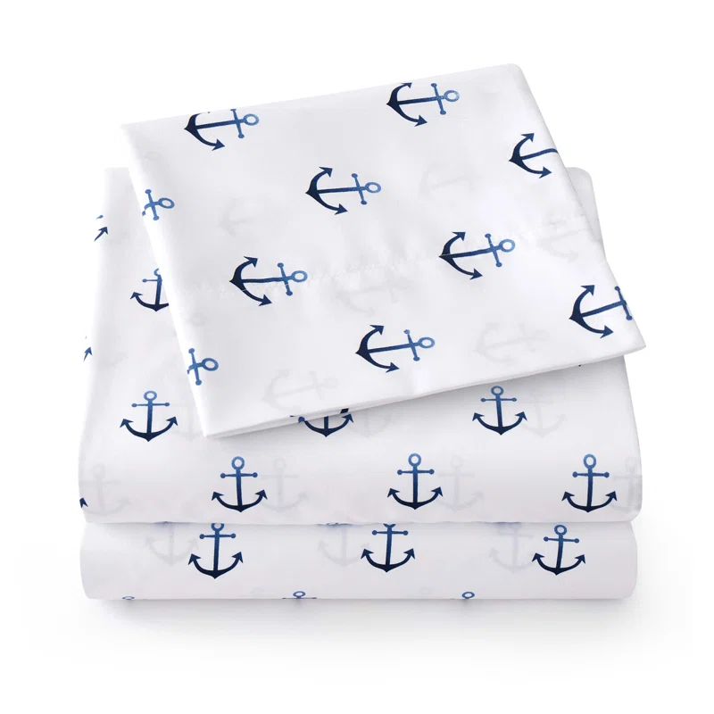 Construction Trucks White Microfiber Twin XL Kids Sheet Set