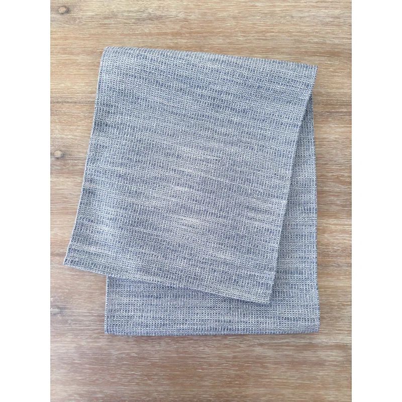 Indigo Plastic Water Resistant Table Runner
