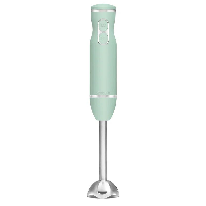 Sage Green Stainless Steel Variable Speed Immersion Blender