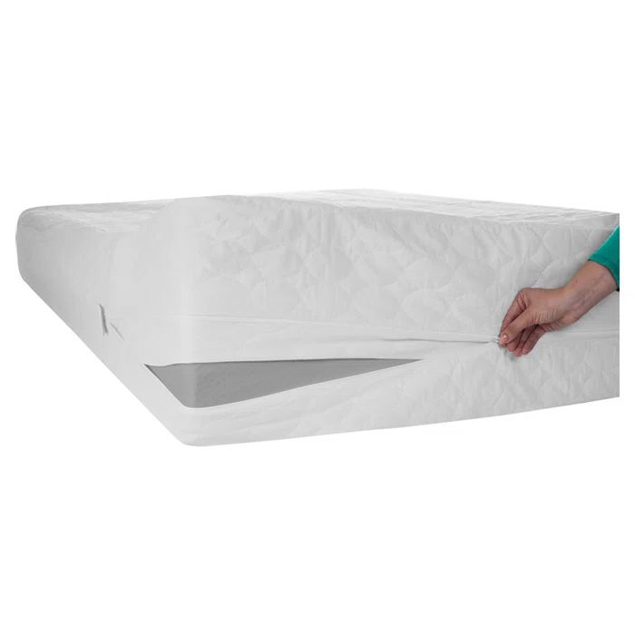 Full Waterproof Hypoallergenic Cotton Mattress Protector with Zipper