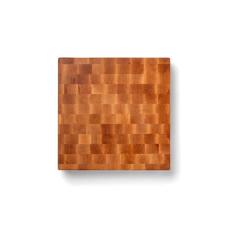 Maple Wood 15" Square Reversible Chopping Block