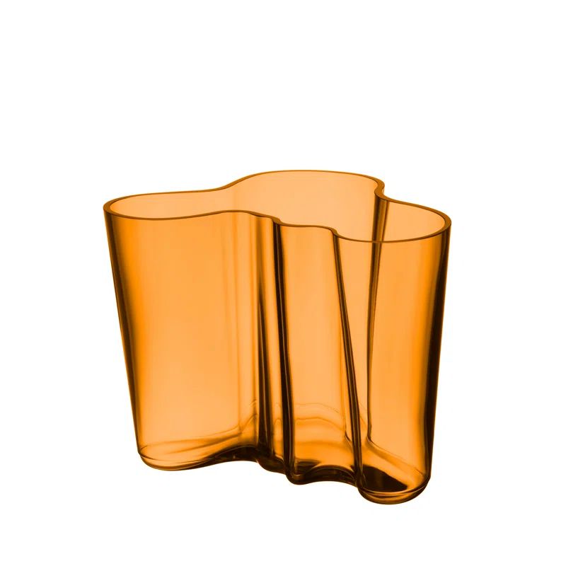 Copper Glass Table Vase with Unique Design