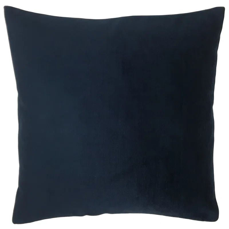 Indigo 24" x 24" Reversible Throw Pillow with Down Insert