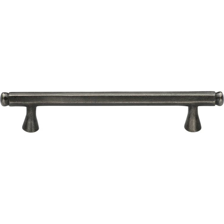 White Bronze 3 ¾" Modern Cabinet Pull Bar