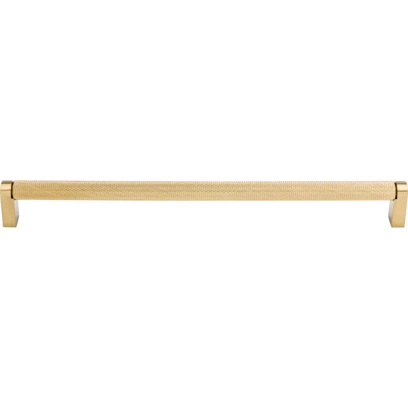 Honey Bronze 12" Modern Industrial Bar Pull Handle