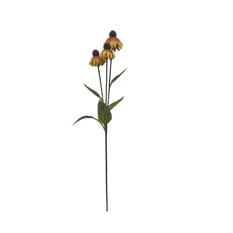 31.5" Mustard and Green Artificial Black Eyed Susan Spray