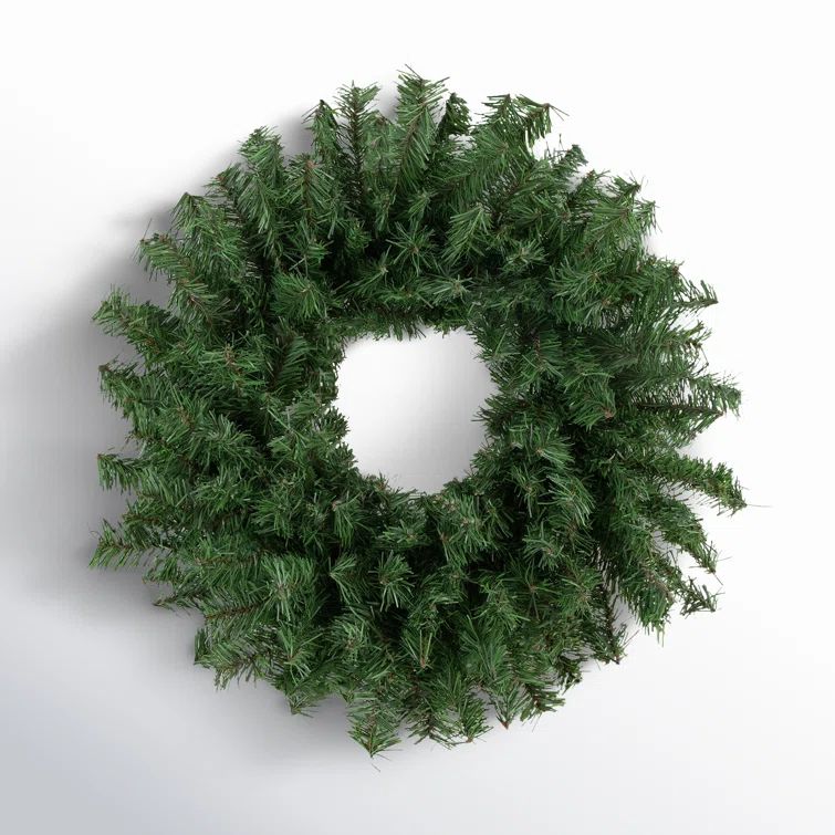 20" Green Canadian Pine Artificial Christmas Wreath
