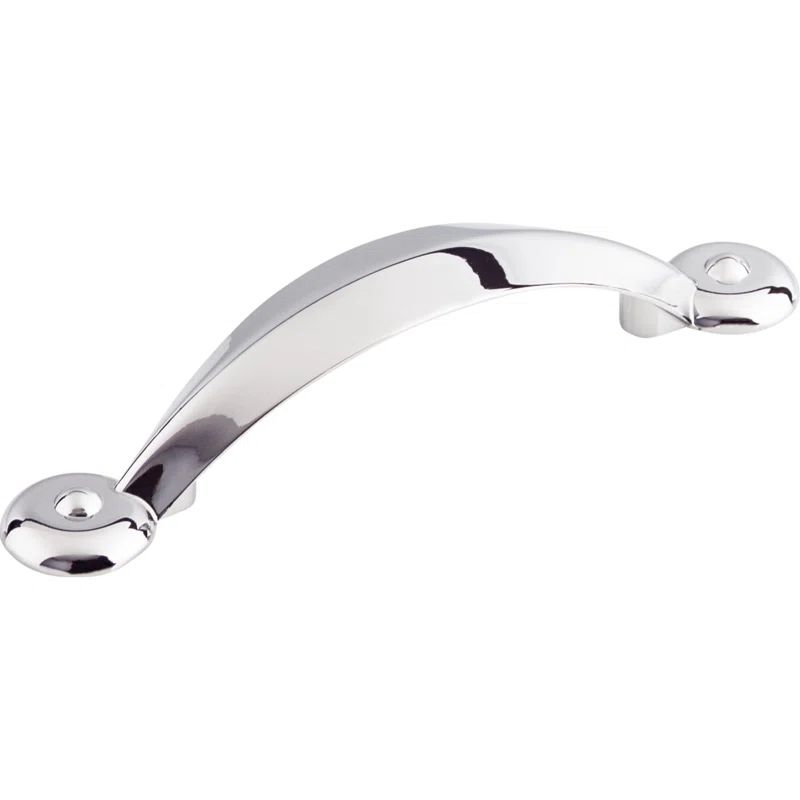 Polished Chrome 3" Cup Handle with Mounting Hardware