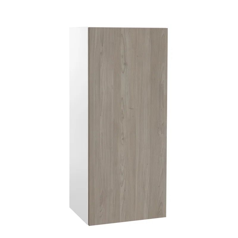 Grey Driftwood Finished Modern Wall Kitchen Cabinet, 18 x 36 inches