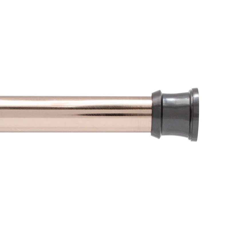 Oil Rubbed Bronze Adjustable Length Tension Shower Curtain Rod