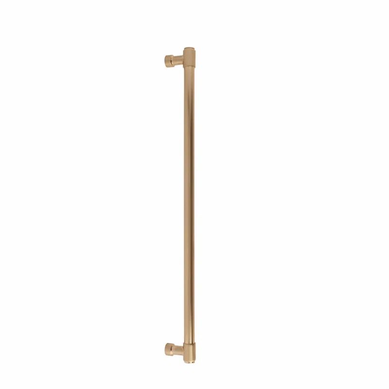 Satin Brass 18" Modern Industrial Appliance Pull