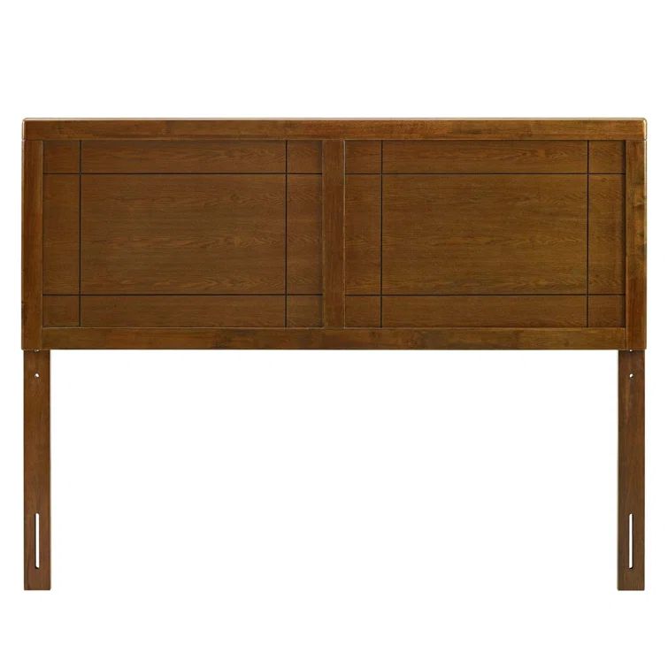 Archie Black Rubberwood and MDF King Headboard