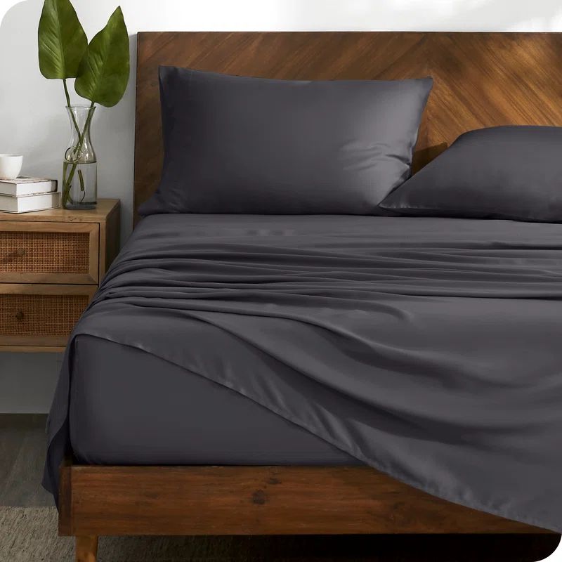 Twin XL Forged Iron Grey TENCEL™ Lyocell Sheet Set