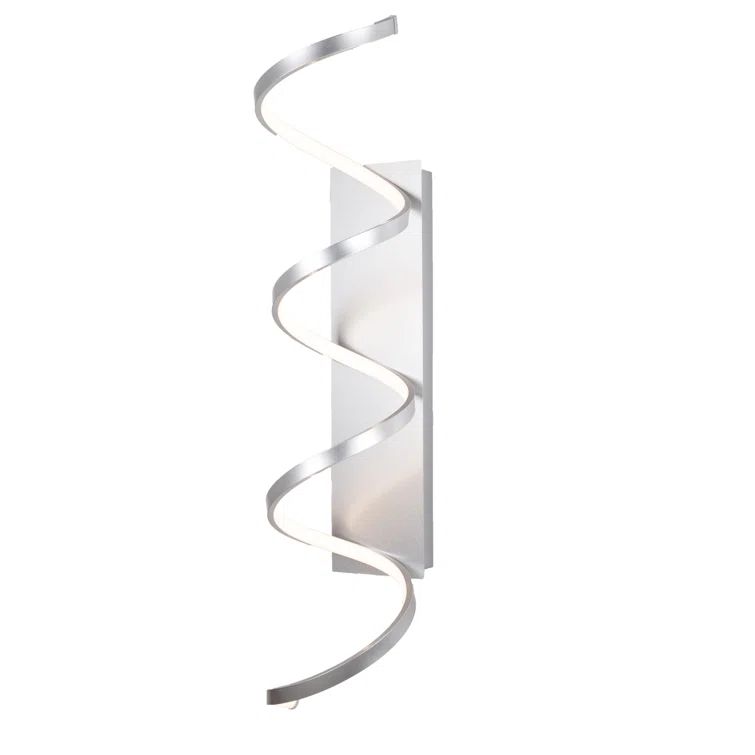 Brass Dimmable Direct Wired Electric Sconce