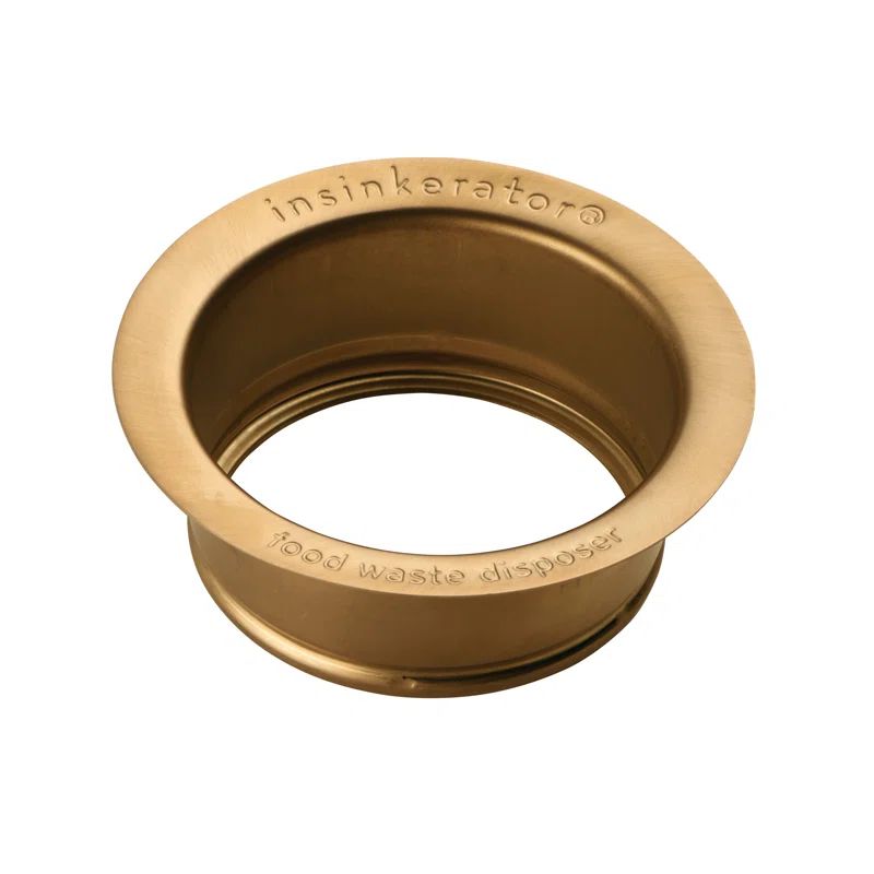 InSinkErator White Steel Garbage Disposal Sink Flange