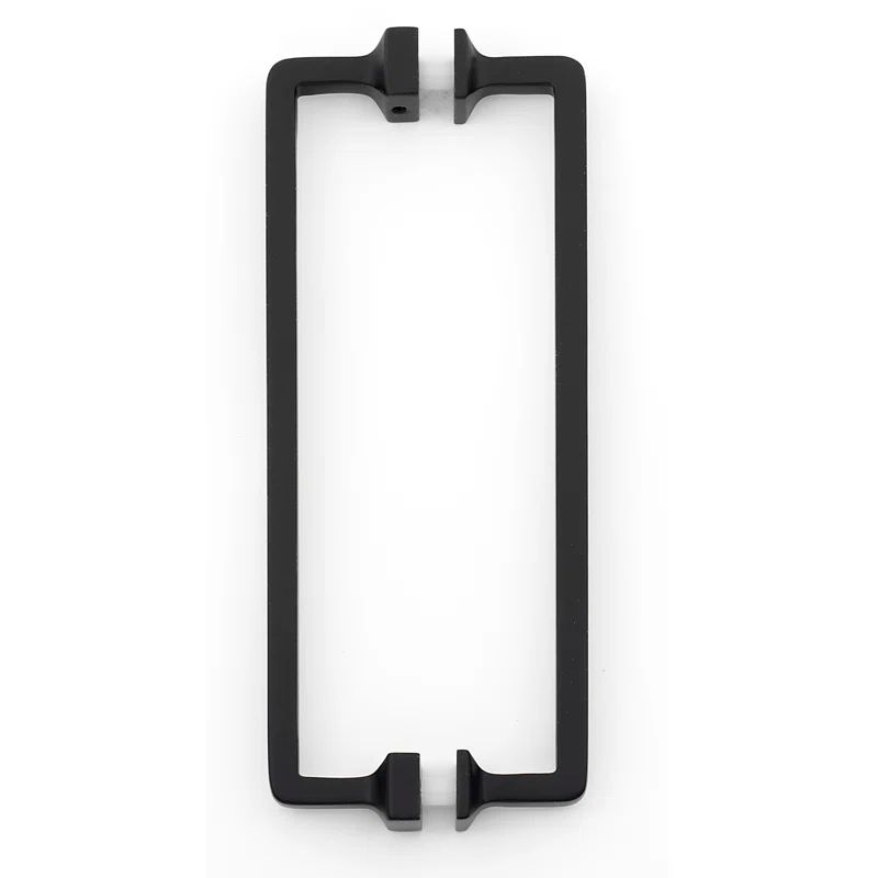 Bronze 8" Modern Rectangular Cabinet Bar Pull