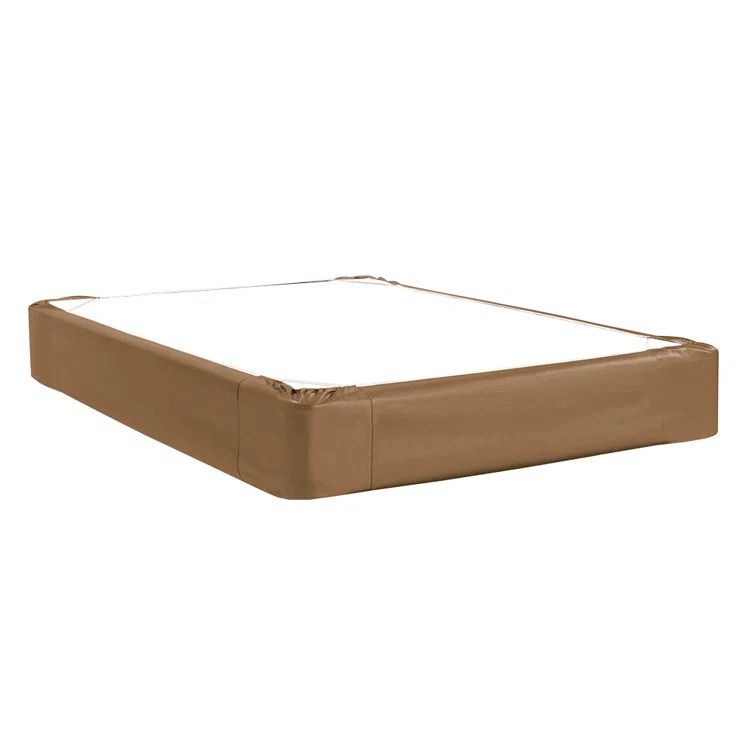 Avanti Pecan Queen Polyester Box Spring Cover