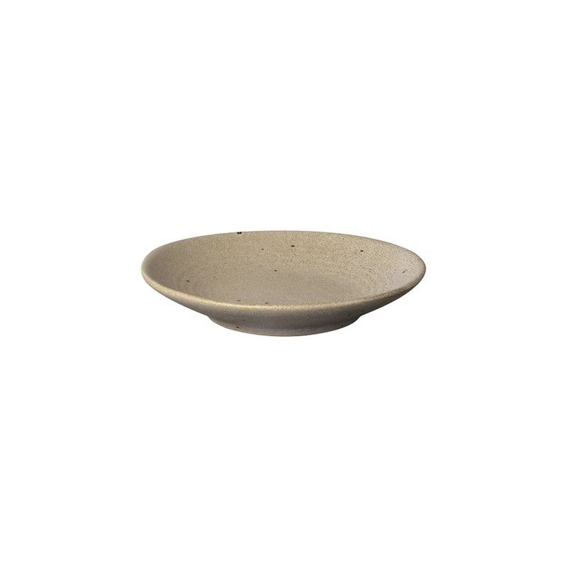 Fungi Beige Ceramic Microwave-Safe Salad/Dessert Plate