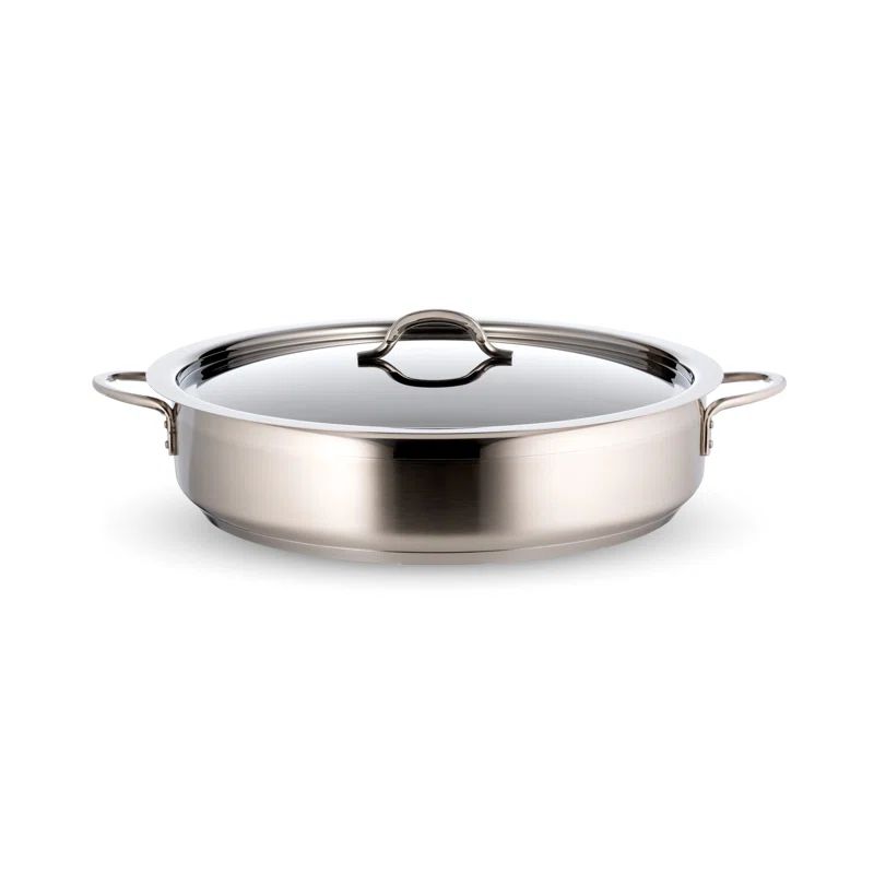 Classic Country French 6-Qt Stainless Steel Stock Pot
