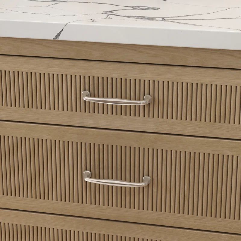 Polished Nickel Traditional Appliance Pull with Mounting Hardware