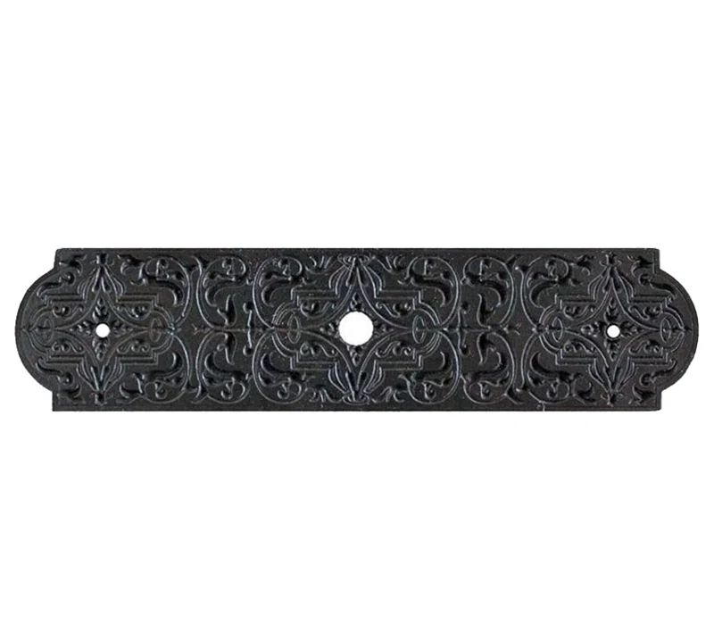 Dark Brass Renaissance Etch Back Plate