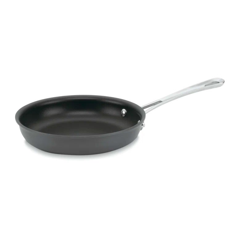 8-Inch Black Ceramic Non-Stick Round Skillet