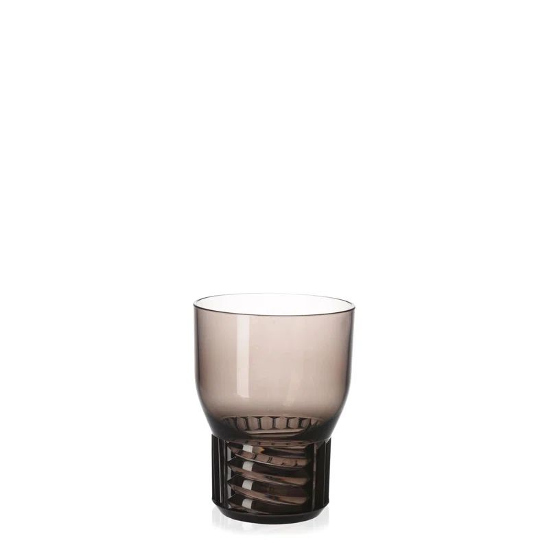 Fume Plastic Trama Wine Glass Set of 4