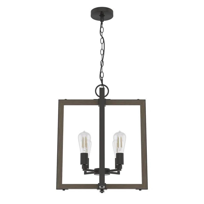 Noble Bronze 18.5" Modern Rustic Pendant Light Fixture