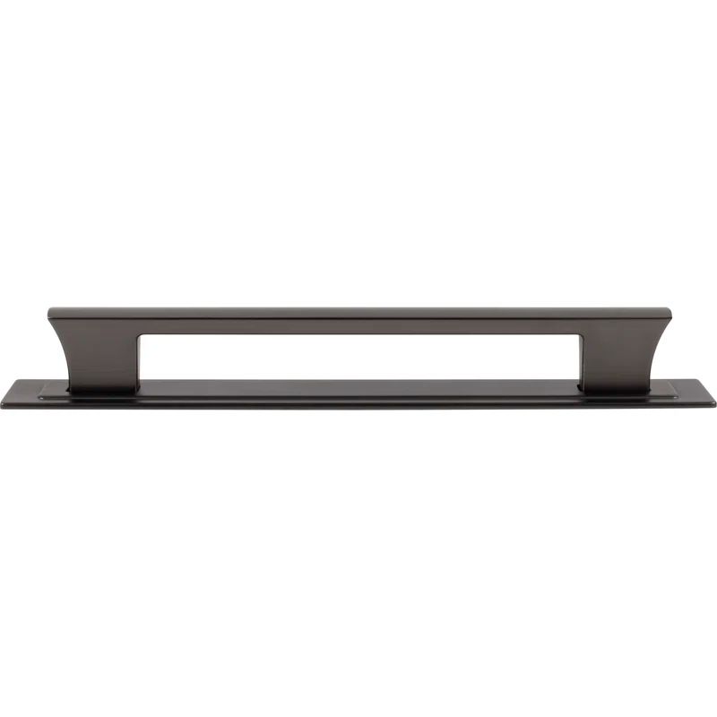 Slate 12" Modern Appliance Pull with Mounting Hardware
