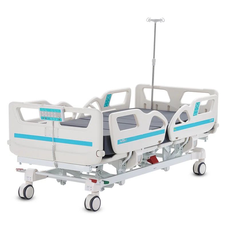 Full Electric Adjustable Hospital Bed with Cardiac Position